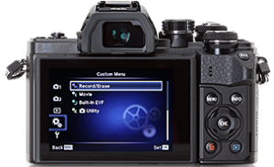 Best Camera Olympus OM-D E-M10 Mark II Rear